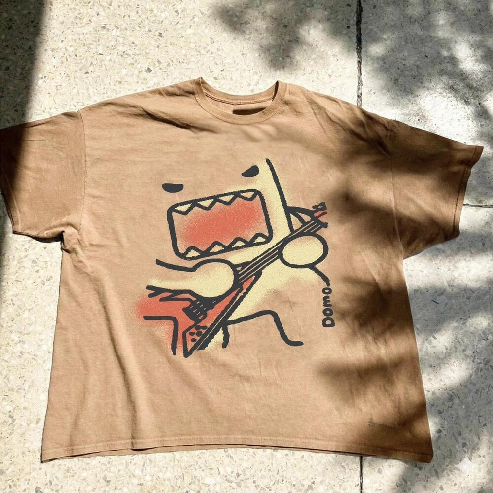 Brown Domo Skater Tee - Picture 1 of 4